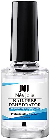 Jiqoe Nail Prep Dehydrator & Acid-Free Primer Set - Liquid, Drop - Desiccant - Nail Tool - Nail Treatment - Dehydration - Compatible with All Gel Nails Polish - Long Lasting - Vegan & Cruelty-Free