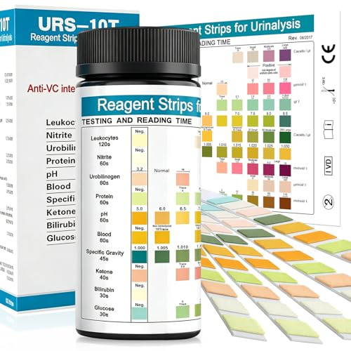 100 Keton Teststreifen Urin Test - Ketose Test für Keto Diät & Fasten