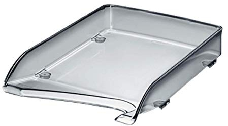 Leitz Briefkorb, A4, Grau transparent, Elegant, 52200090