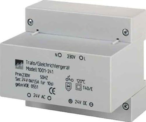 Trafo-Gleichrichter 1001-121 f. Elektro-Türöffner ; 1 Stück