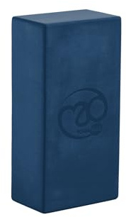 Yoga-Mad EVA Foam Yoga Brick | High Density Non-Slip Gym Block for Stability, Support & Alignment | Lightweight, Durable & Travel Friendly | 22 x 11 x 7cm