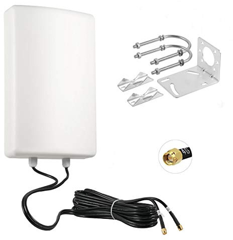 11dBi High Gain 2x2 MIMO Panel Antenna for 4G LTE Cellular Hotspots, Routers, & Gateways, T-Mobile Home Internet, Verizon, AT&T, T-Mobile Telus, Bell Cell Signal Booster, Eifagur