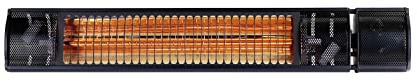 empasa Infrarot Wandheizer Heizstrahler 'MASTERSUN' Elektroheizer Terrassenheizer Terrassenstrahler Infrarotstrahler in schwarz mit Fernbedienung, IP65, mit oder ohne Halterung für unsere Markisen