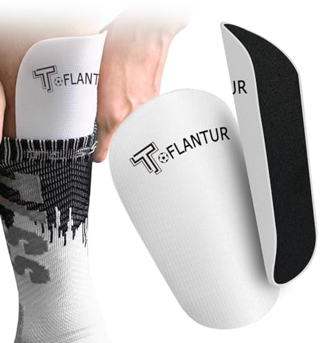 TOFLANTUR Schienbeinschoner Kinder Fussball - Mini Schienbeinschoner Fußball Herren - Individuell Bequeme und Leichte Fußball Schienbeinschoner