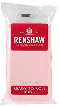 Renshaw - Professional Sugar Paste - Baby Pink - 250g