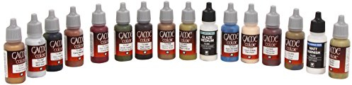 Vallejo Game Color Specialist Acrylic Paint Set - Assorted Colours (Pack of 16)