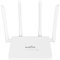 Wireless WiFi Router, CPE R103 5M 4G LTE 300Mbps Unlock Mobile WiFi Hotspot Wireless Internet Router, with SIM Card Slot 4 5dBi Antennas (UK Plug)