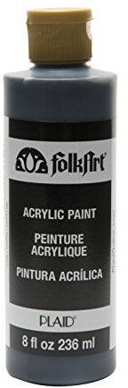 FolkArt Acrylic Paint in Assorted Colors (8 oz), K989, Licorice