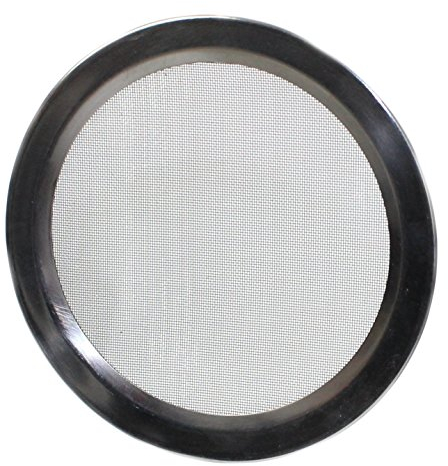 Budawi® Edelstahlsieb – Räuchersieb für Duftlampen & Räucherstövchen | Großes hitzebeständiges Sieb aus Edelstahl zum Räuchern von Harzen & Kräutern