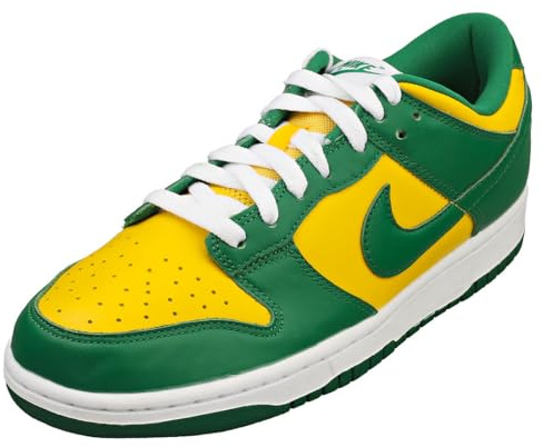 Nike Dunk Low SP Brasile - Pelle di Mais/Verde Pino, Misura 44, Varsity Mais/Pine Green, 44 EU