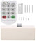 Cerradura de Código Electrónico, Panel de Plástico ABS Contraseña Inteligente Electrónica Digital Número de Teclado Cerradura de Código de Puerta de Gabinete Cerradura de Puerta de Entrada sin Llave
