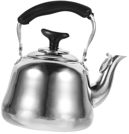 Cabilock Bouilloire À Thé Pour Cuisinière 1 L Avec Sifflet En Acier Inoxydable De Qualité Alimentaire Pour Cuisinière À Induction