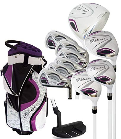 Founders Club Believe Ladies Complete Golf Set - Purple - Right-Handed