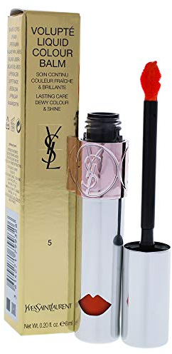 Yves Saint Laurent Volupte Liquid Colour Balm Brillos de Labios 5 Watch Me Orange 6 ml