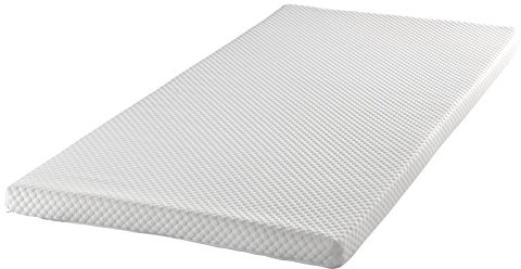 Todocama - Viskoelastisk topp - 6 cm minnesmärke - 3D Andas - Dubbelt Strech vävt fodral med dragkedja - Densitet 55 kg/m³ - Fyra spänngummiband.
