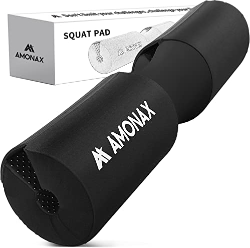 Amonax langhantel polster, extra dicke nackenpolster langhantel- Barbell Pad nackenschutz für hip thrust und squat, und andere Übungen, Fitness, Krafttraining für Männer und Frauen