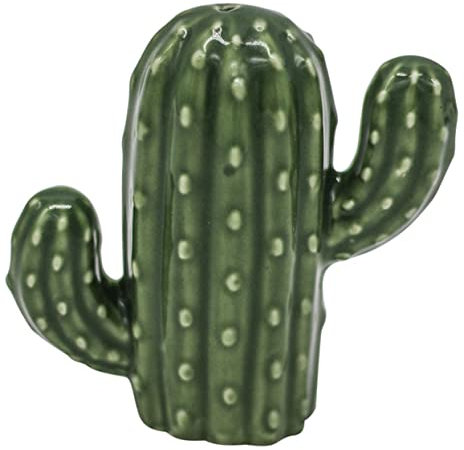 LABRIMP Kaktus Zahnstocherhalter Aus Keramik Kreative Zahnstocherspender Box Für Tischdekoration Langlebiges Material Für Stilvolle Aufbewahrung Für Küche Und Essbereich