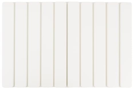 SUNNYNEST Stone Bath Mat 60x40 cm Non-Slip Absorbent Diatomaceous Quick Drying Mat Foldable Bath Mat Easy to Store for Bathroom Floor (White)