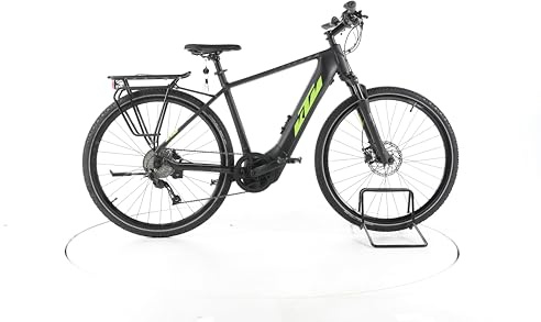 KTM E Bike MACINA Cross 510 H Trekking E-Bike Herren 28 Zoll Elektrofahrrad, Bosch 85 Nm 500 Wh, 9 Gänge, Hydraulische Scheibenbremse 170-178 cm schwarz (Generalüberholt)