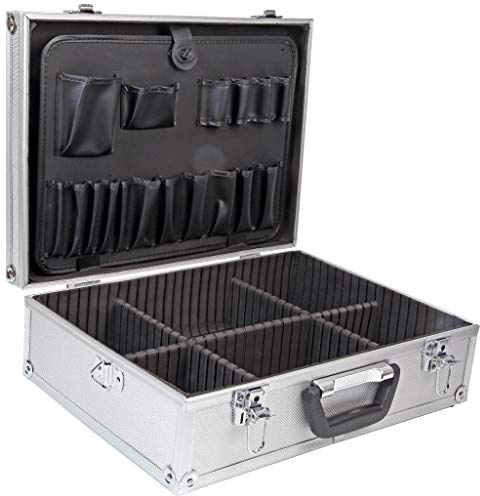DURATOOL D01816 18 Heavy Duty Aluminium Tool Case