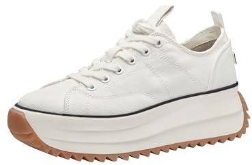 Tamaris Damen Sneaker Low, weiß, 40 EU