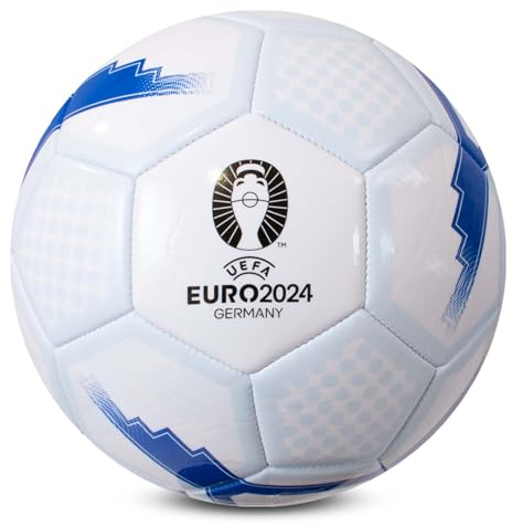 Hy-Pro Euro 2024 Fußball - Größe 5, offiziell lizenziert, UEFA, Training, Spiel, Merchandise, Sammlerstück für Kinder und Erwachsene
