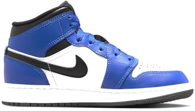 Nike AIR JORDAN 1 MID Sneaker da Ragazzo Blu DQ8423-402