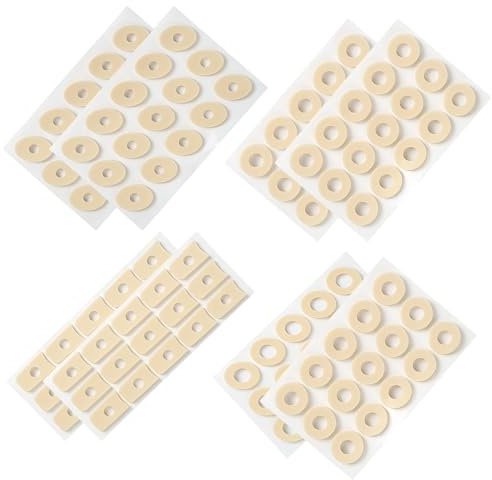 fKiZanthene 120 Pcs Corn Plasters, Flesh Colored Corn Pads for Toes and Feet, Suitable for Home, Sports, Travel, Wellness Centers, Pedicure Salons
