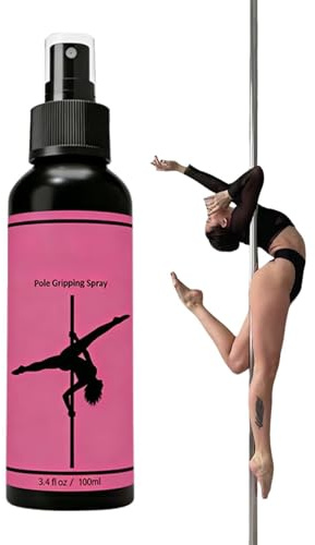 Handgreppsspray För Stångdans 100 ml snabbtorkande lösning förbättrar | Halkförebyggandegreppspray För Poledance, Ring Fitness, Träningsklasser och
