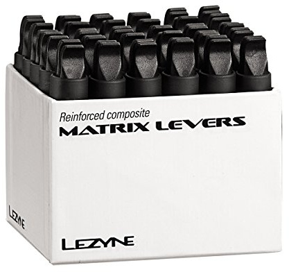 LEZYNE Unisex-Adult accessorio Leve smontagomma Matrix Nero 30 coppie, Black, One Size