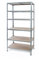 Dysell - CDF Regal 220x90x60 verzinkt - Steckregal Lagerregal Schwerlastregal Schuhregal Schlauchregal Holzregal Kleingebinderegal