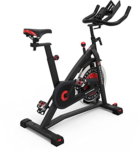 Schwinn Fitness 700IC Speedbike, Indoor Cycle, leiser Riemenantrieb, 18 kg PWD-Schwungrad, drahtlose Herzfrequenzmessung, SPD-Pedale, max. Benutzergewicht 136 kg