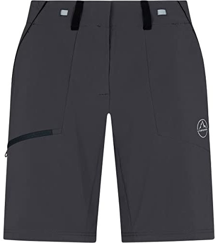 La Sportiva Damen Scout W Carbon Shorts, Karbon/Schwarz, S