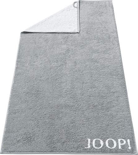 Joop! Duschtuch Classic Doubleface 1600 | 76 Silber - 80 x 150