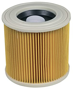 Filtro de aire, filtro de láminas plano, filtro central HEPA cilindro alternativo Kärcher 6.414-552.0 64145520 aspiradora multiusos WD2 WD3 SE4001 A2003 NT27/1 coche cleaning etc