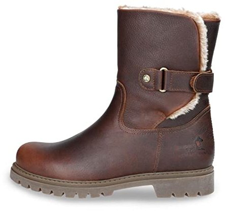 Panama Jack Women's Felia Mid Calf Boots, Castaño, 8 UK