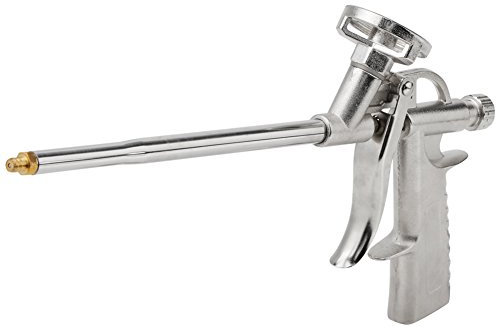 Pistola de espuma en aerosol, 1 pieza Herramienta de aplicador de aislamiento de poliuretano dispensador de sellador de pistola expansiva de espuma para llenar, sellar y aislar pequeños espacios