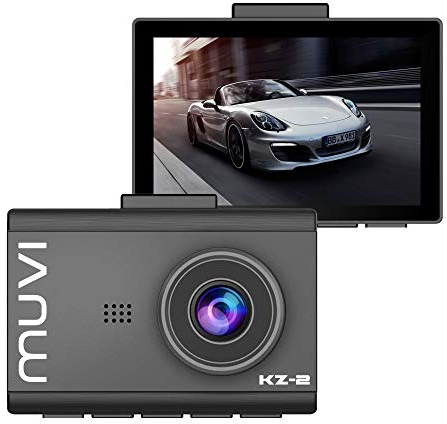 Veho Muvi KZ-2 PRO 4K Dashcam | Widescreen 3.0 LCD | G-Sensor | HDR
