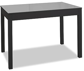 ASTIMESA Mesa de Cocina, Metal, Gris, 100x60cm-extendida 150x60 cms