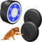 MYPIN Kabellose Hund Türklingel, IP65 wasserdichte Türglocke für Hunde, Haustier Türglocken Sensor Berührt, Katzenklingel mit 20 Klingeltöne und 4 Modi LED-Blitz (1 Empfänger & 2 Sender)