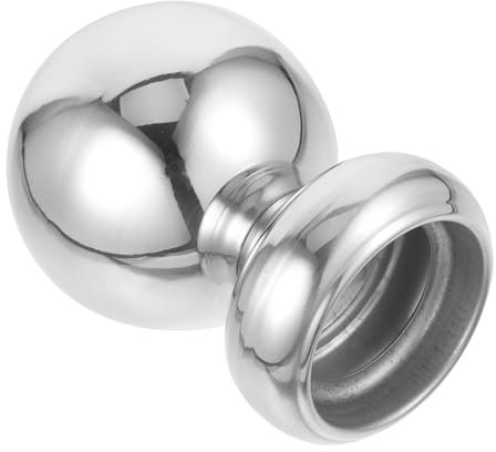 Yardenfun Zaunkugeln Aus Metall Für Zaunspitzen Rasenzaun-Dekoration Und Gartenzaunpfosten Rostfrei Und Bruchfest