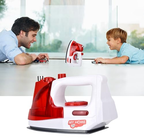 Generic Household Play Mini Toy Set for Children, Premium ABS Non- Appliances, Develop Thinking and Coordination Skills, Fun Pretend Play (electric iron)