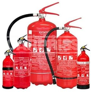 Anaf 48879 Feuerlöscher Fs2-Y 2 kg mit Manometer