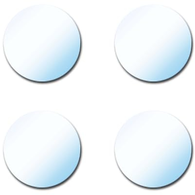 Quanmin 4 filtri ottici sottili da 9,6 mm x 1,0 mm, 650 nm, filtro a infrarossi, filtro a infrarossi, per fotocamere sportive 4K, fai da te, modificate GoPro Hero5, Hero6, Hero7, YI, 4K+, RX0, action