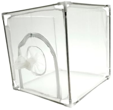 Leefasy Butterfly Habitat Cage Container Large with Zipper Protection Multifunctional Enclosure Terrarium Netting for Greenhouse Yard