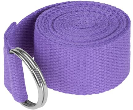Rebel Electro Bande matérielle de ceinture de yoga d'étirement de ceinture de yoga pour l'étirement pourpre