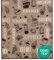 Floordirekt Coffee Küchenläufer - (80 x 300 cm) maßgefertigter Feinschlingen Teppich Läufer für Küche, Flur & Wohnraum
