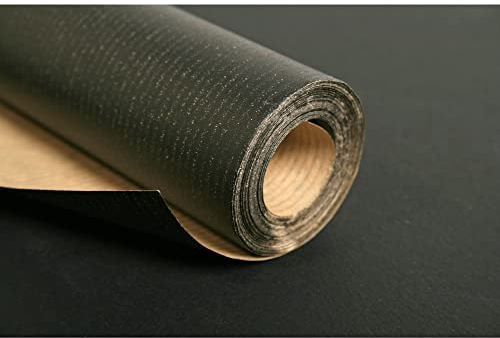 Clairefontaine 395729C Rolle Kraftpapier (60 g, 10 m x 1 m, ideal für Verpackungen und Skizzen) schwarz