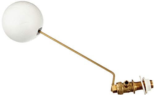 fominaya 151551530 Conjunto de grifo silencioso 3/8 x 32 + boya, Negro, Estandar