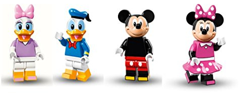 LEGO Mickey Mouse, Minnie Mouse, Donald Duck, Daisy Duck Disney Minifigures